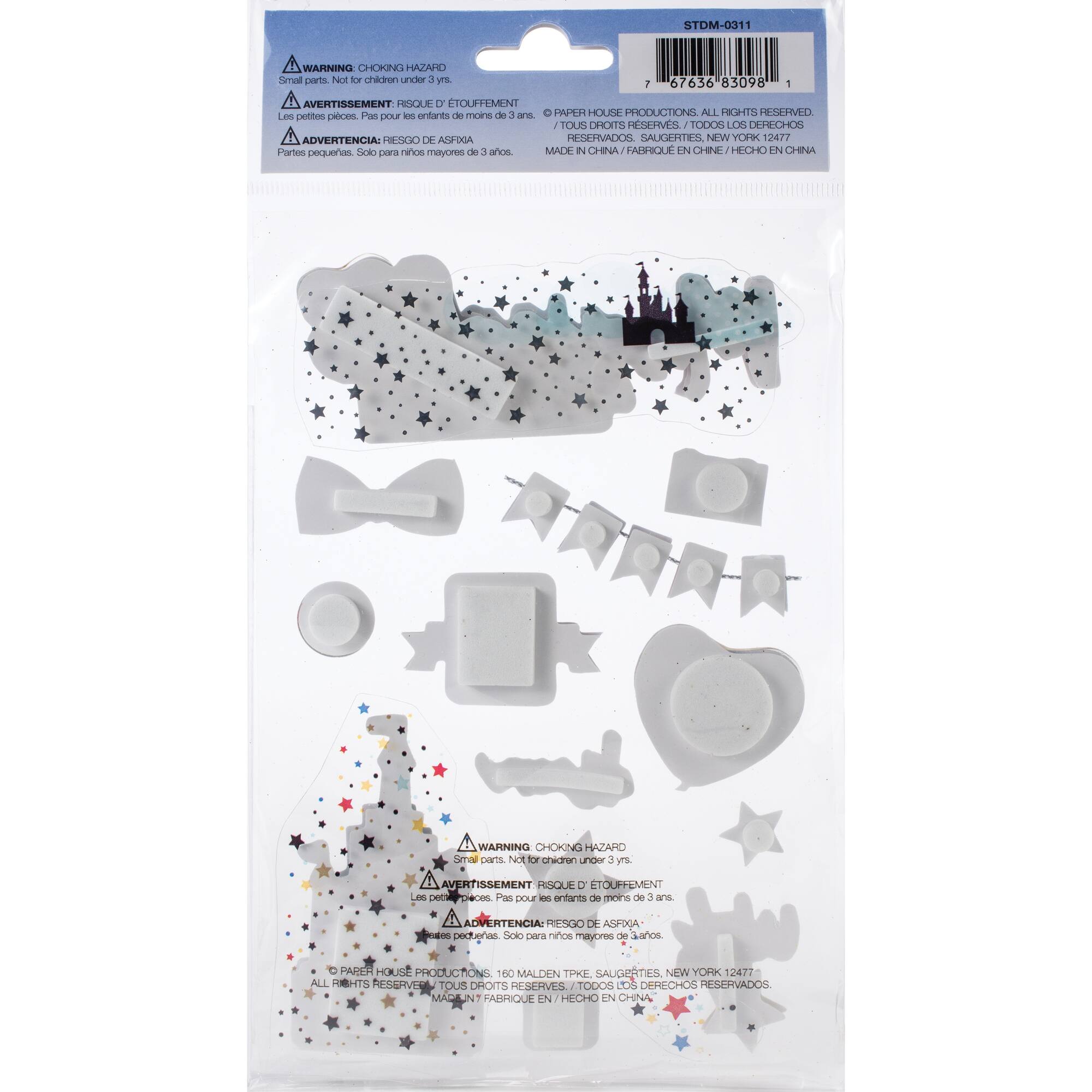 Paper House® Magical Memories 3D Stickers